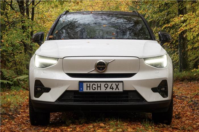 Volvo XC40 Recharge price, single motor, E40, Plus, features, range, battery, EV, charging and performance